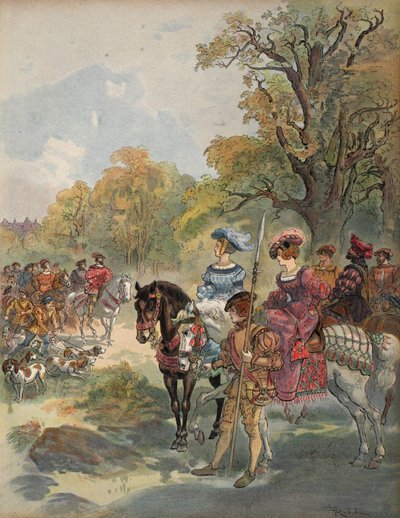Royal Hunt, Illustration from 
